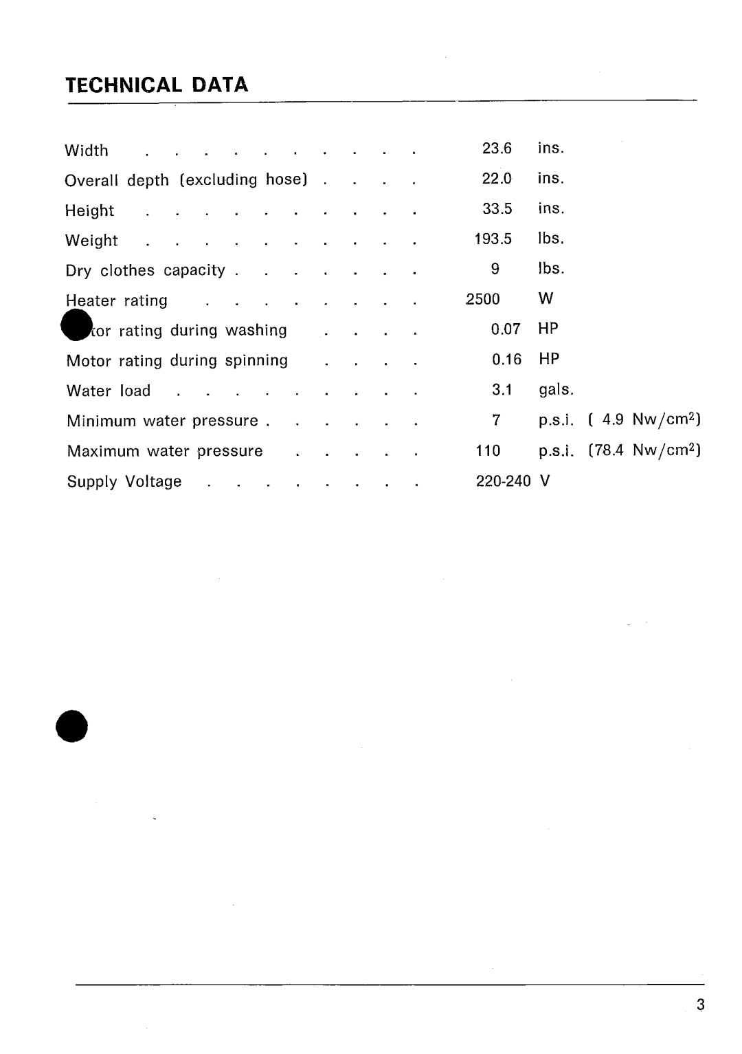 Zanussi SL 24 manual 