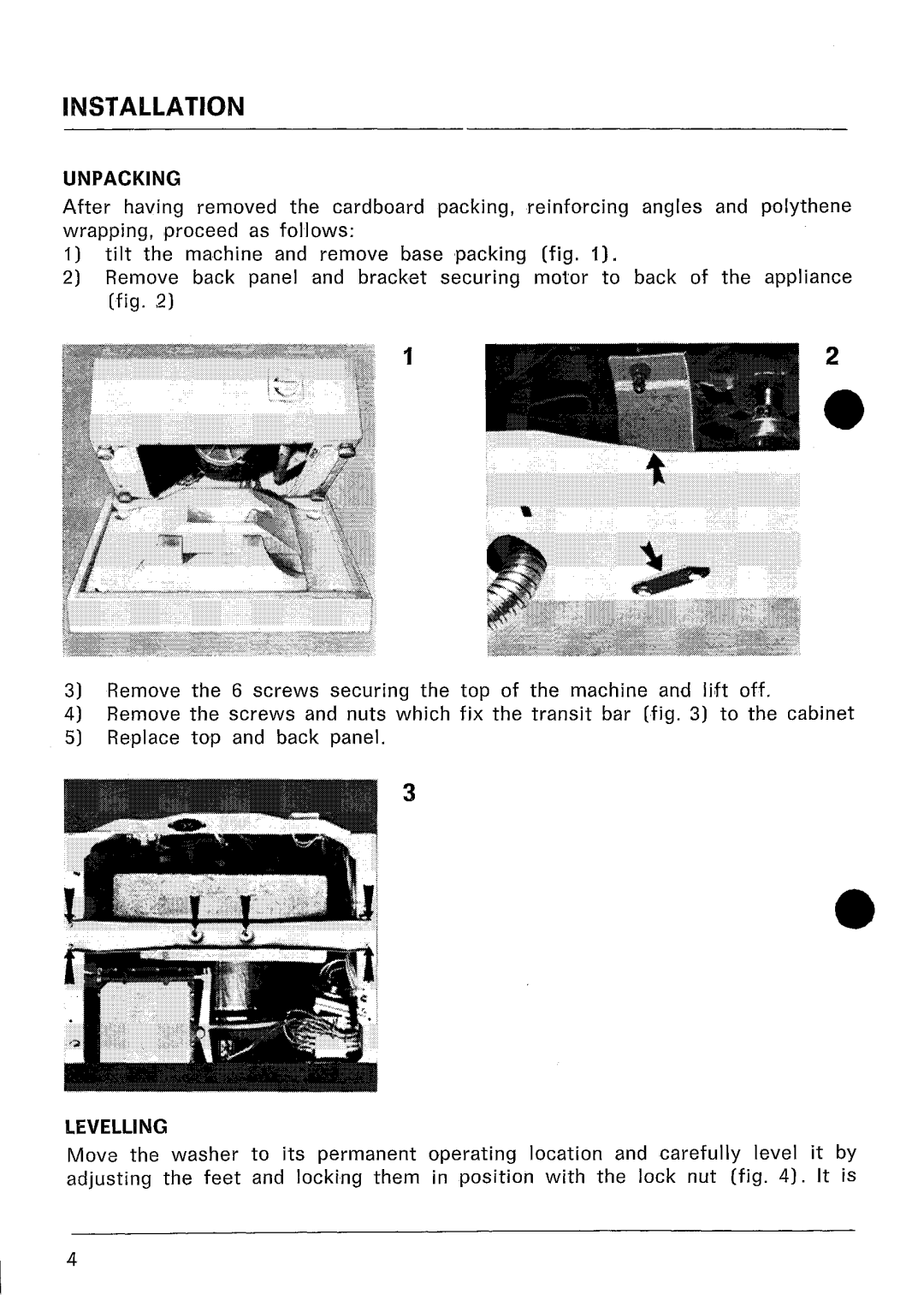 Zanussi SL 24 manual 