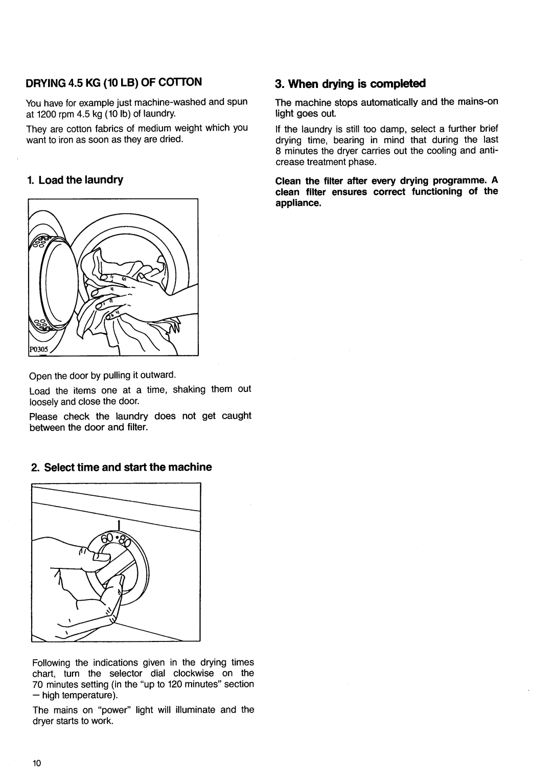 Zanussi TD245 manual 