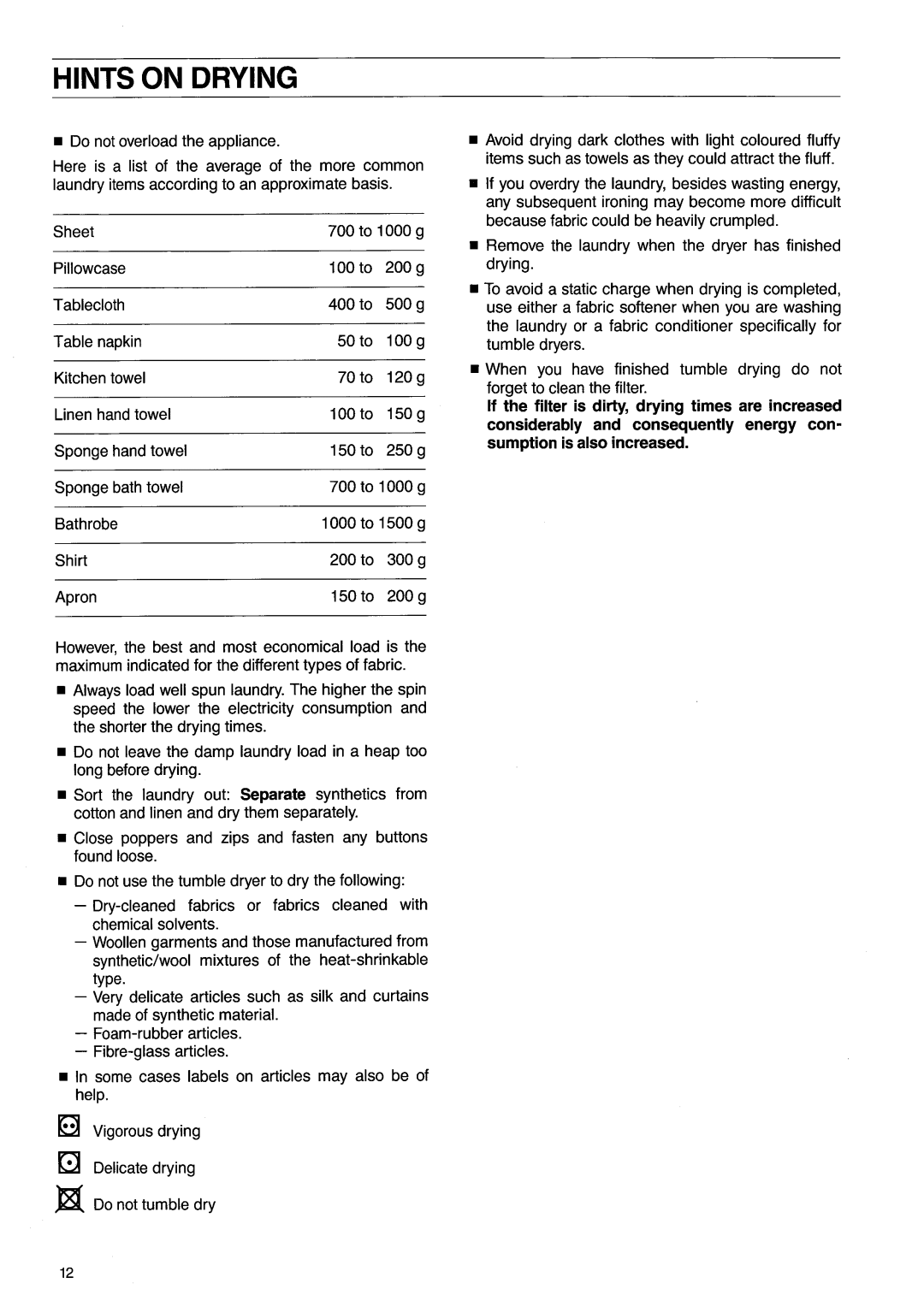 Zanussi TD245 manual 