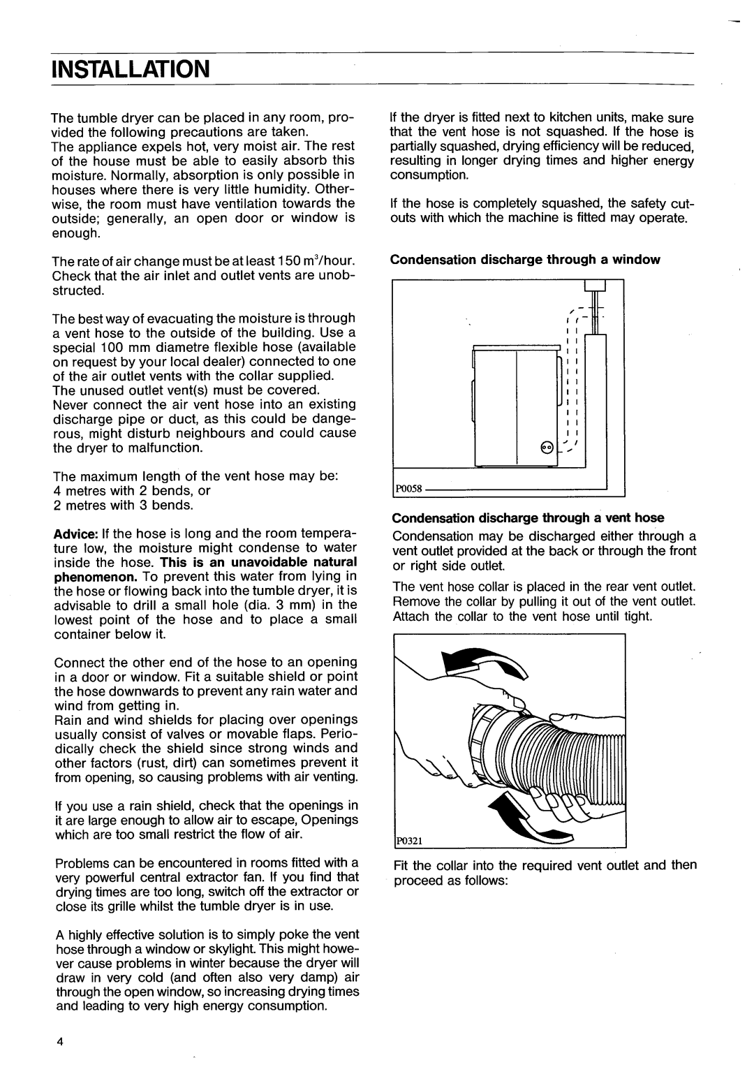 Zanussi TD245 manual 