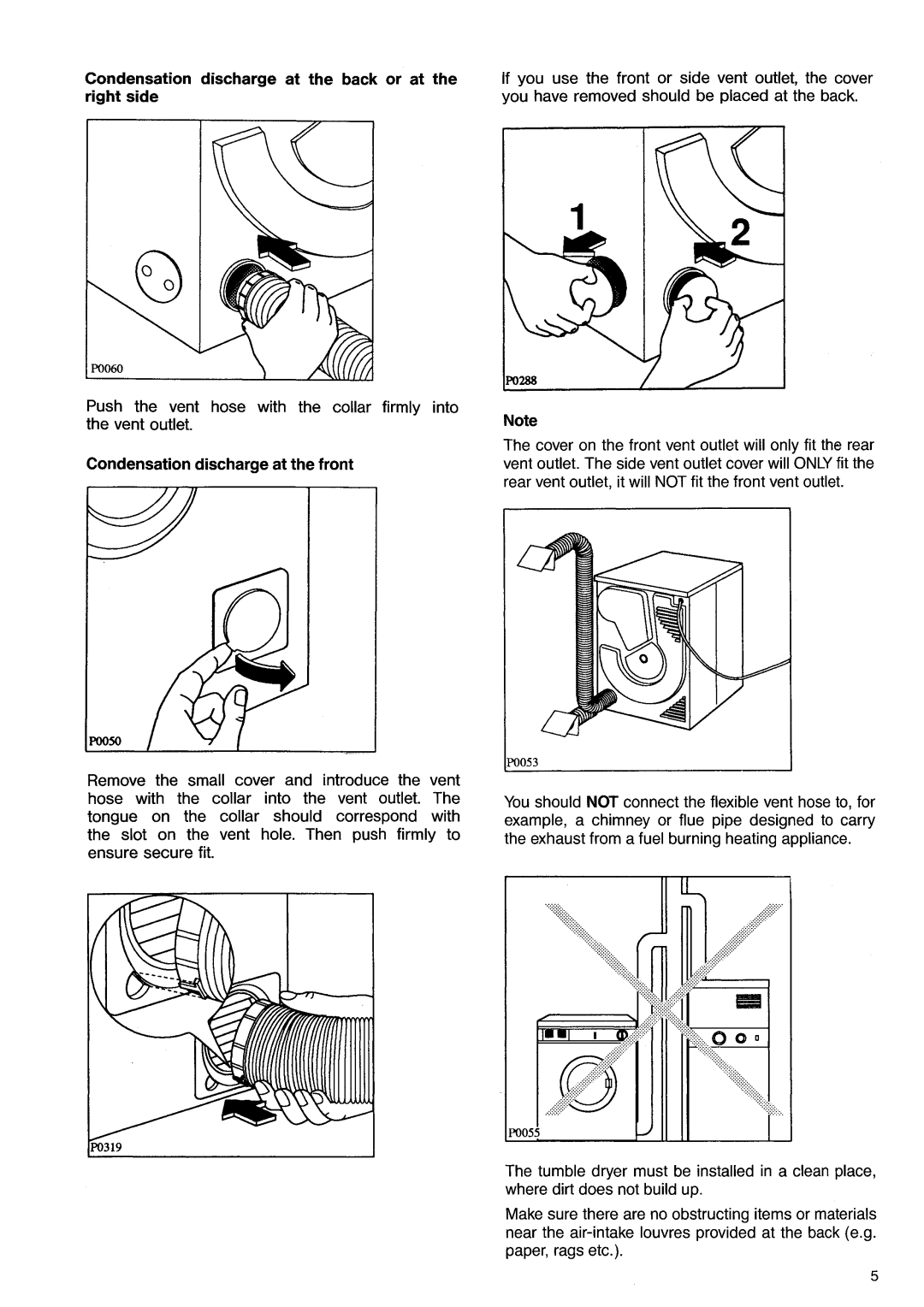 Zanussi TD245 manual 