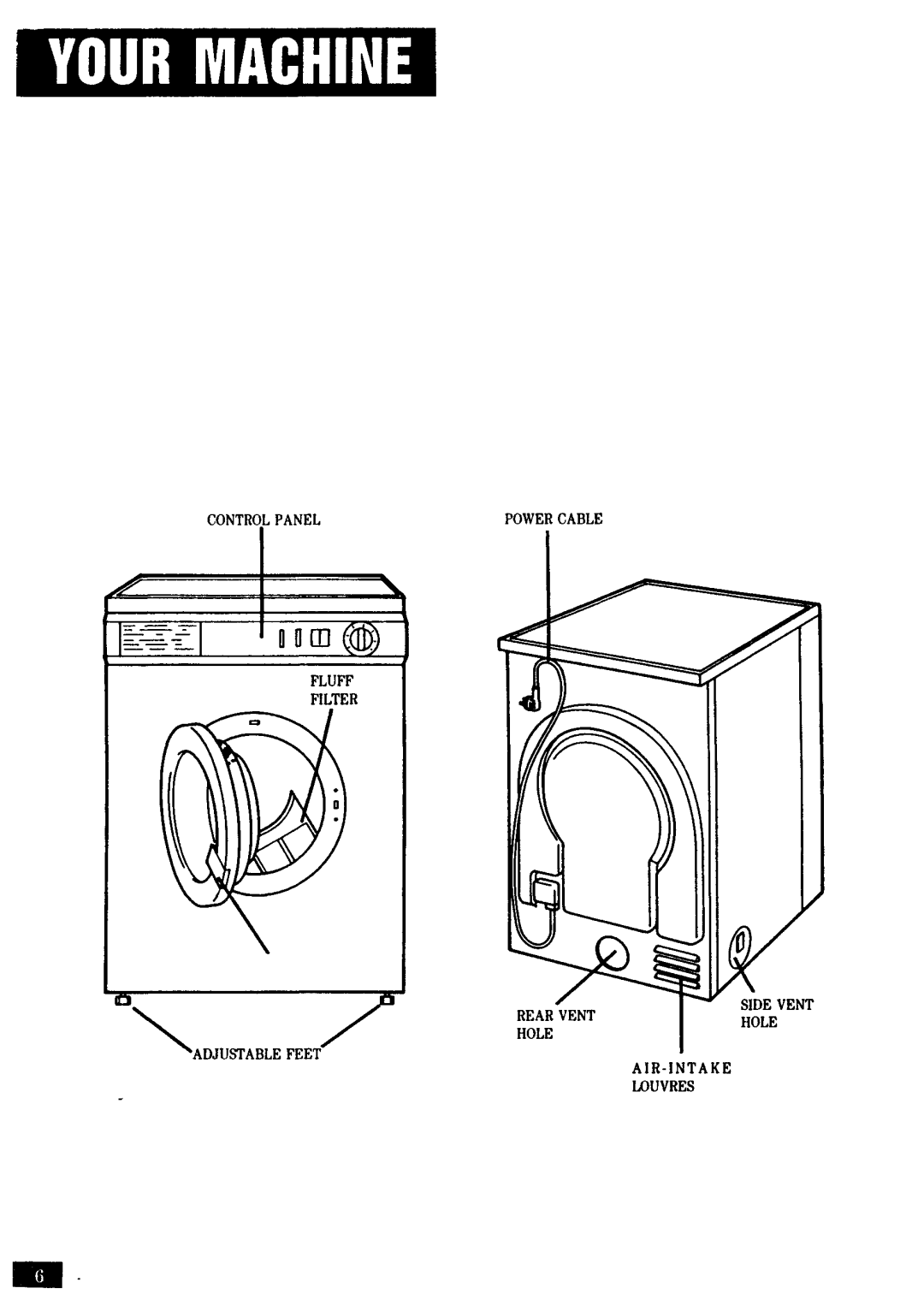 Zanussi TD260 manual 