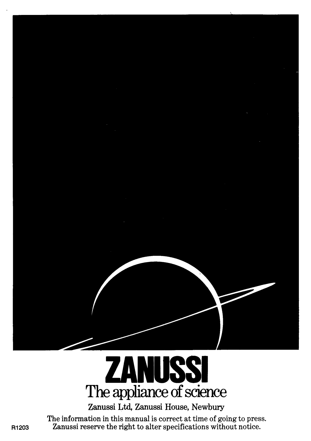 Zanussi TD50, TD30 manual 