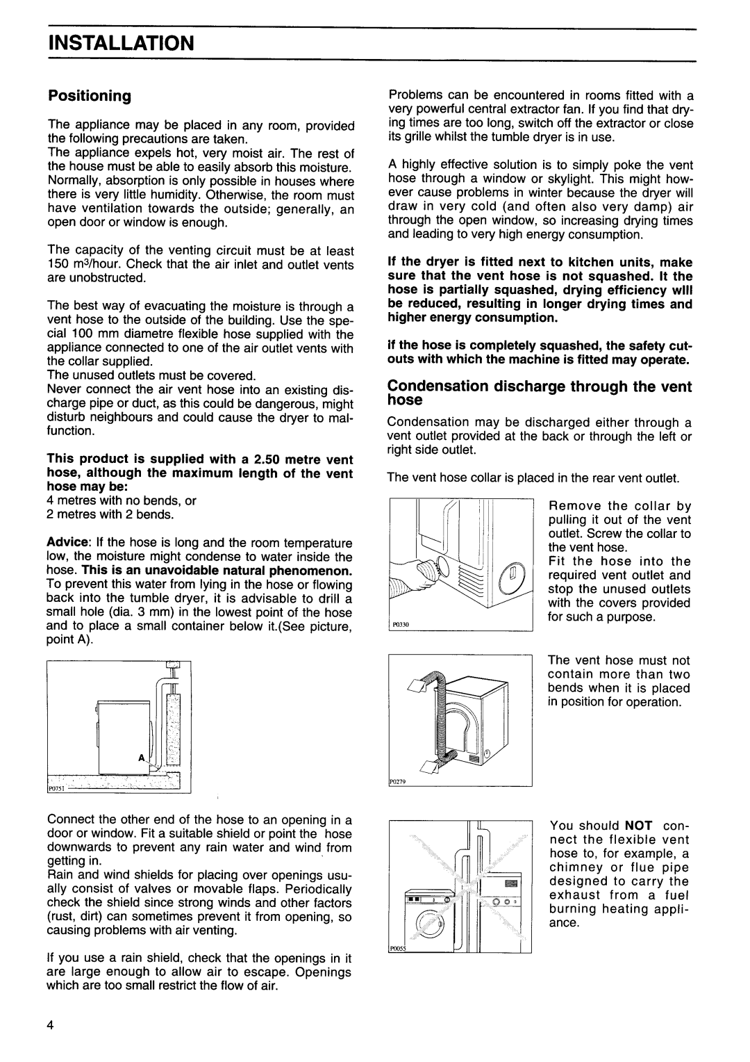 Zanussi TD526 manual 