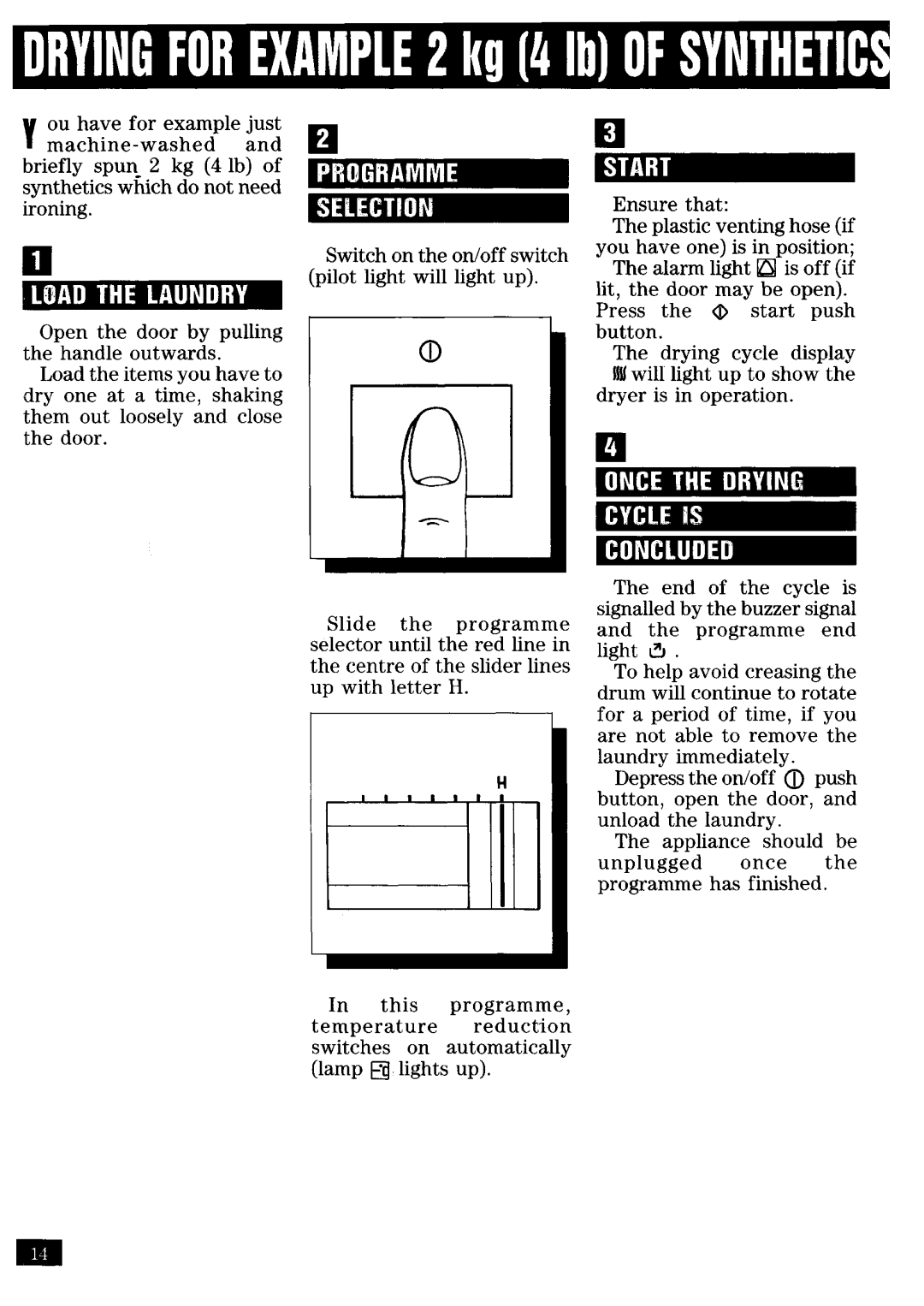 Zanussi TE350 manual 