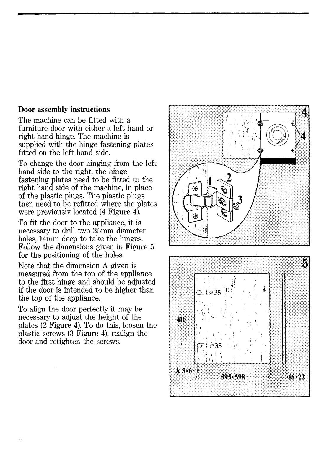 Zanussi TEi935 manual 