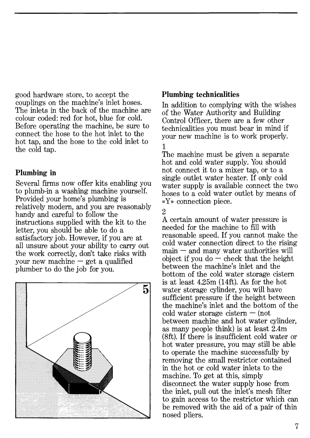 Zanussi TL1033 manual 