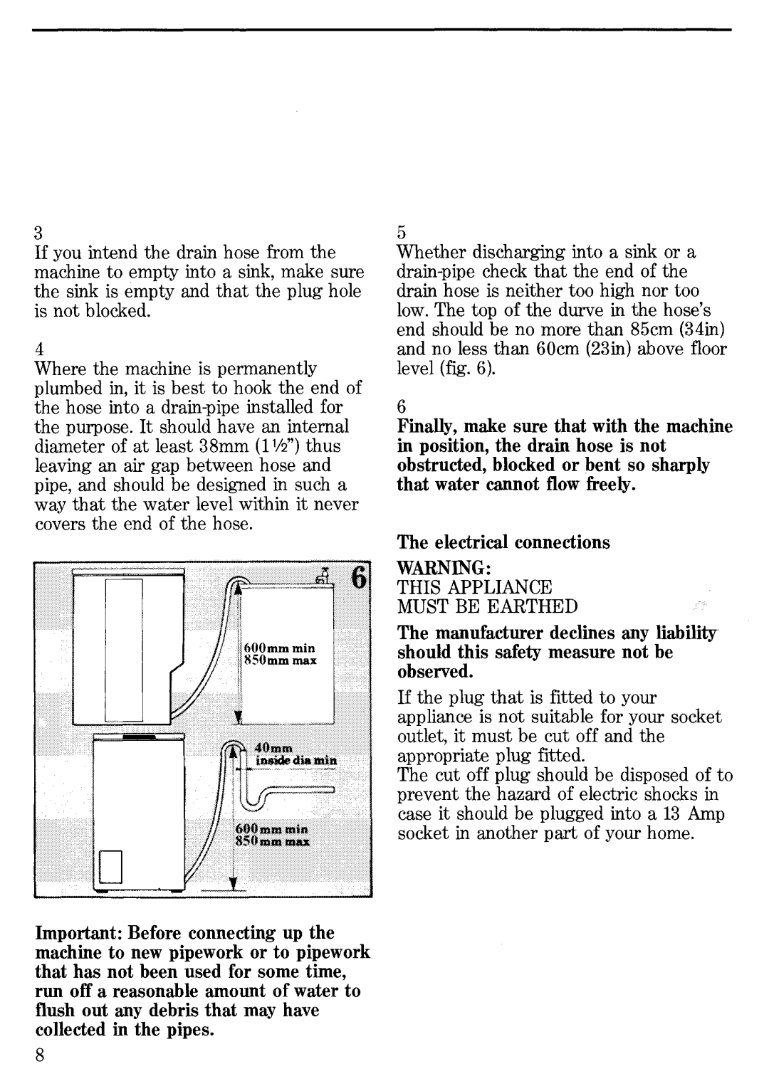 Zanussi TL1033 manual 