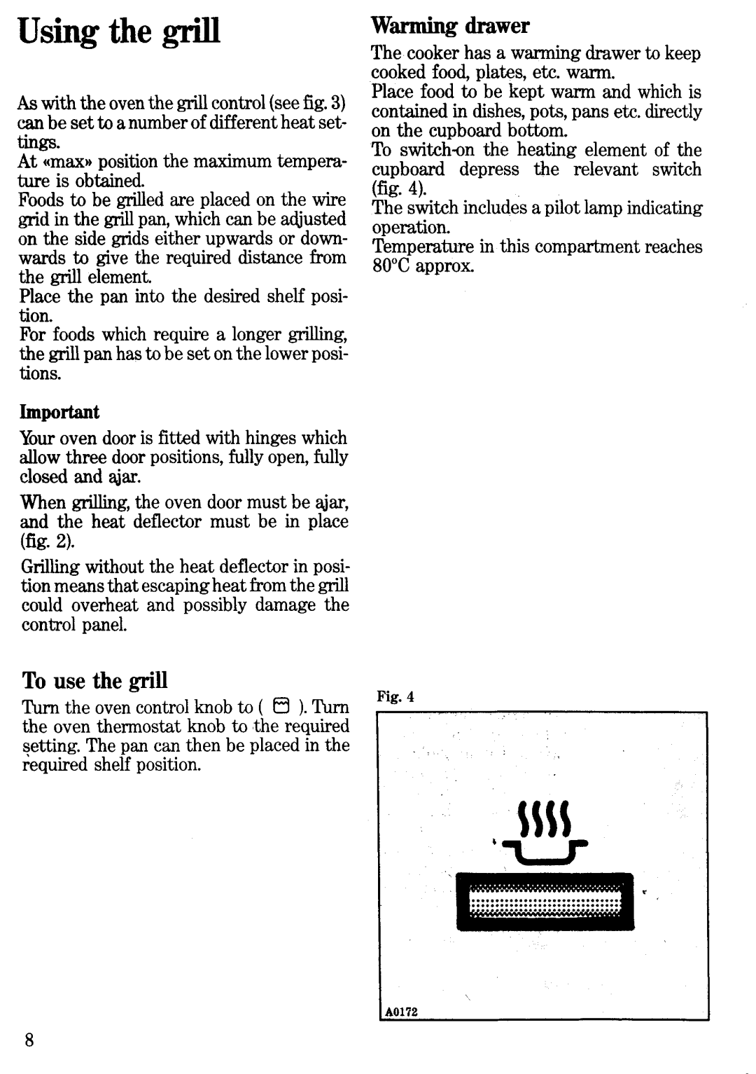 Zanussi VC40 manual 