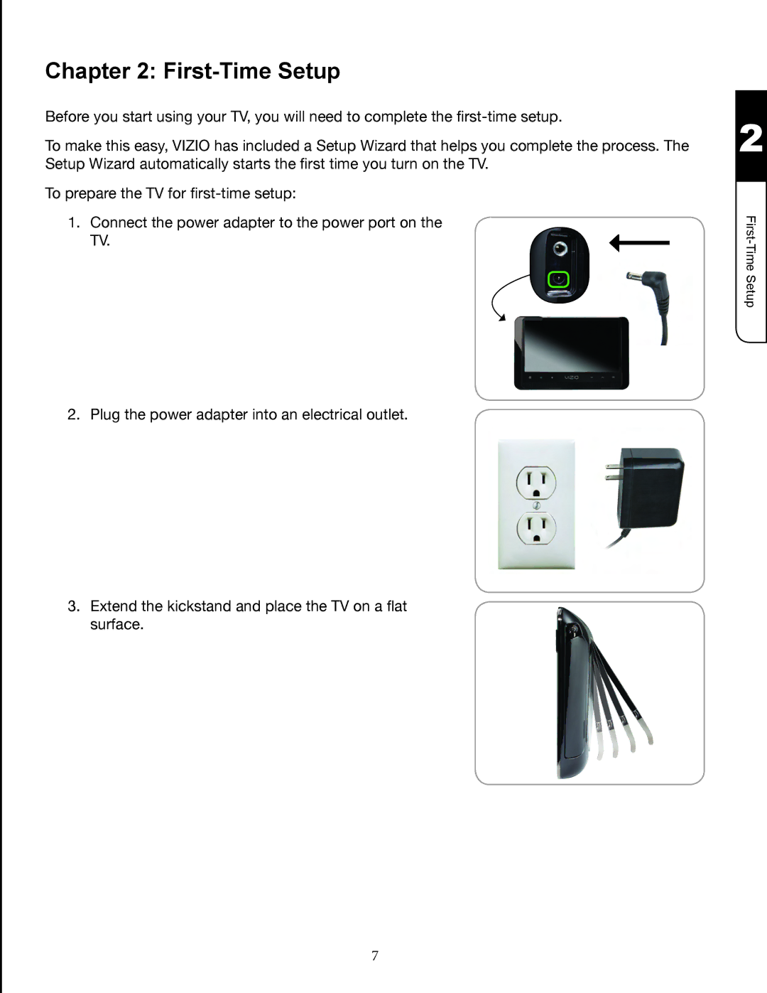 Zanussi VMB070 manual First­Time Setup 