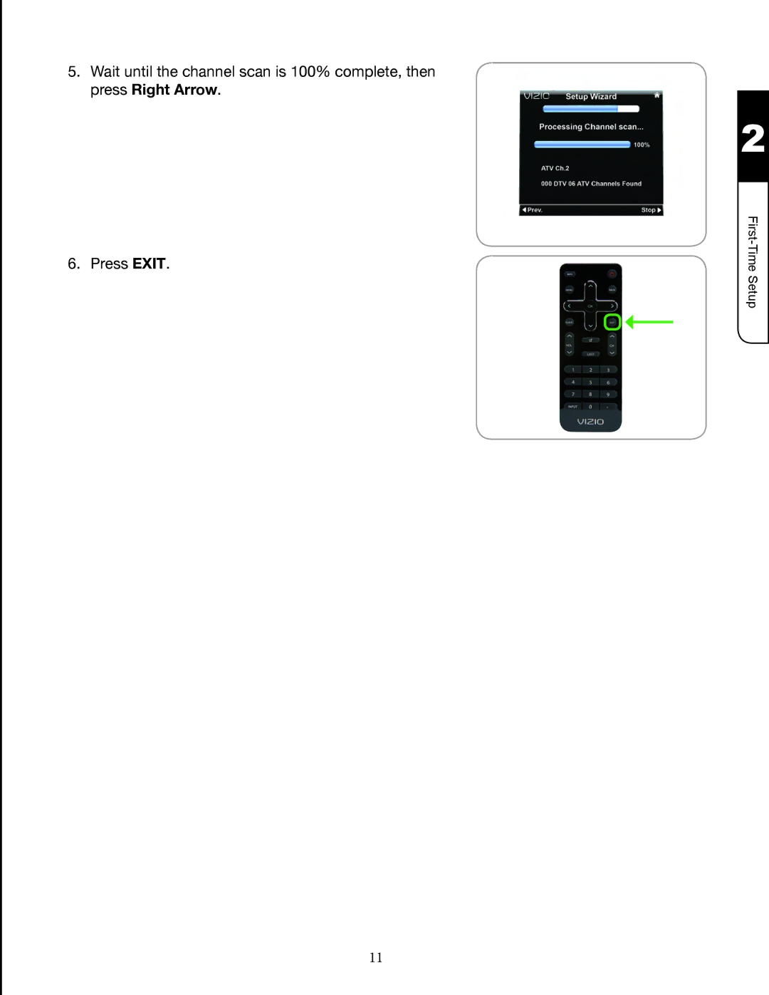 Zanussi VMB070 manual First­Time Setup 