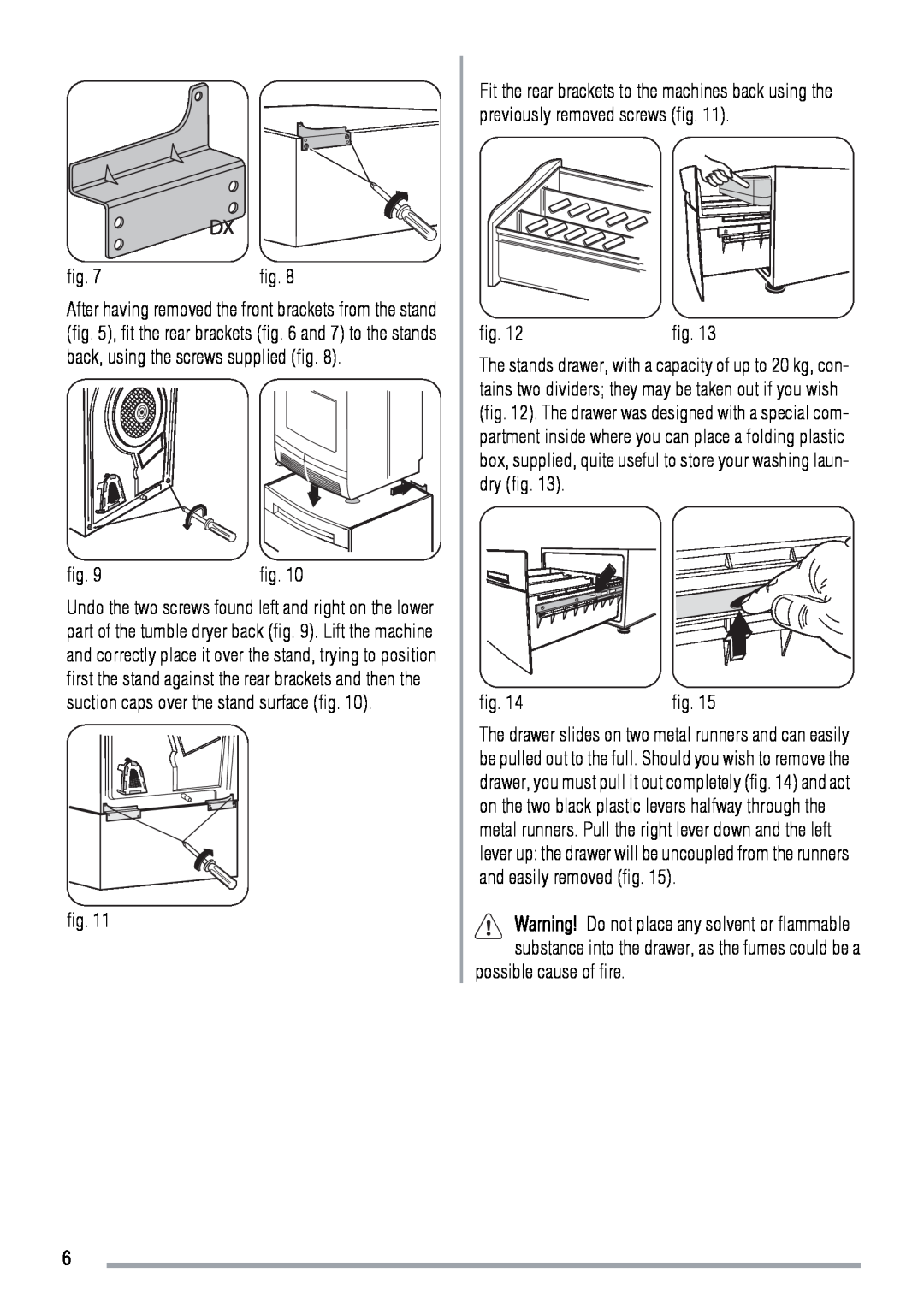 Zanussi Washer/Dryer user manual 