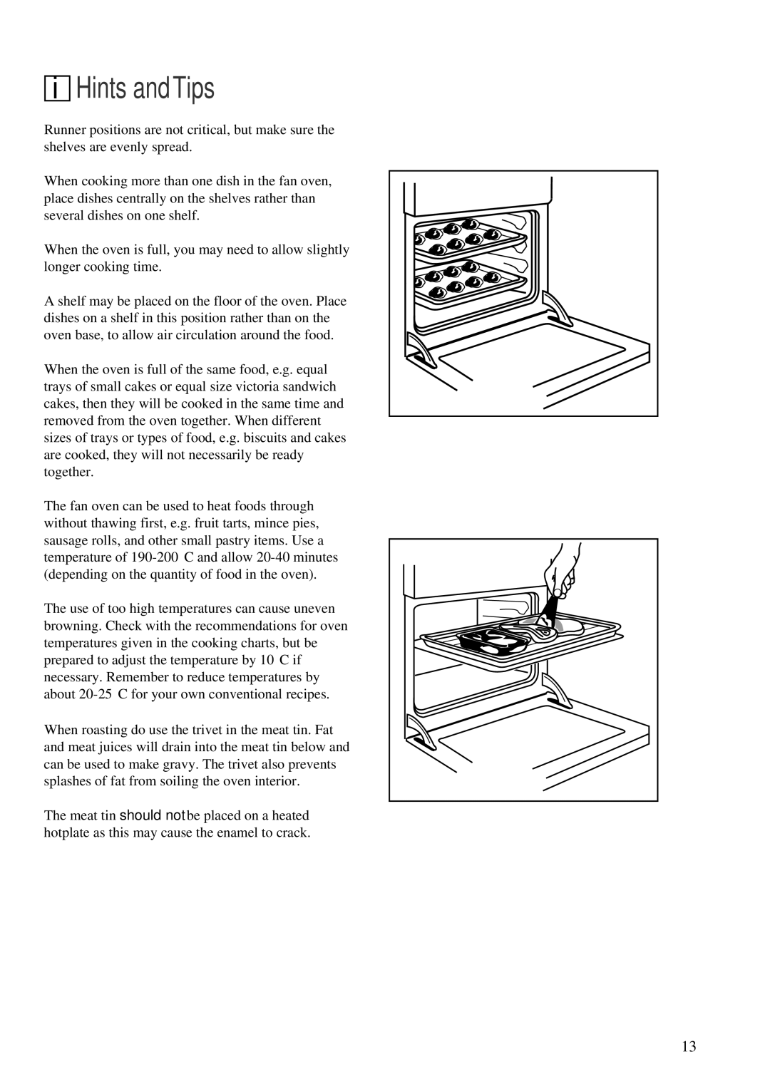 Zanussi ZBC 748 installation manual Hints andTips 