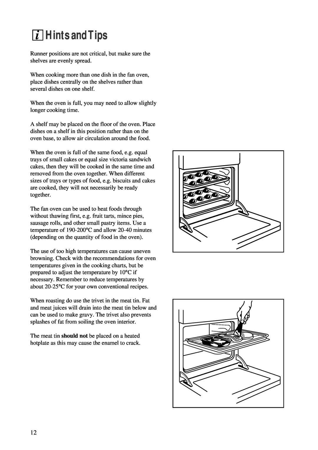 Zanussi ZBF 760 installation manual Hints andTips 