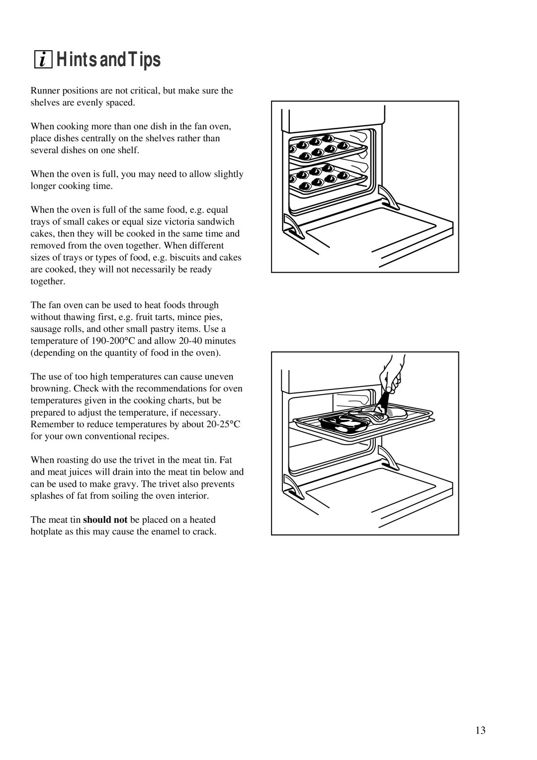 Zanussi ZBF 860 manual Hints andTips 