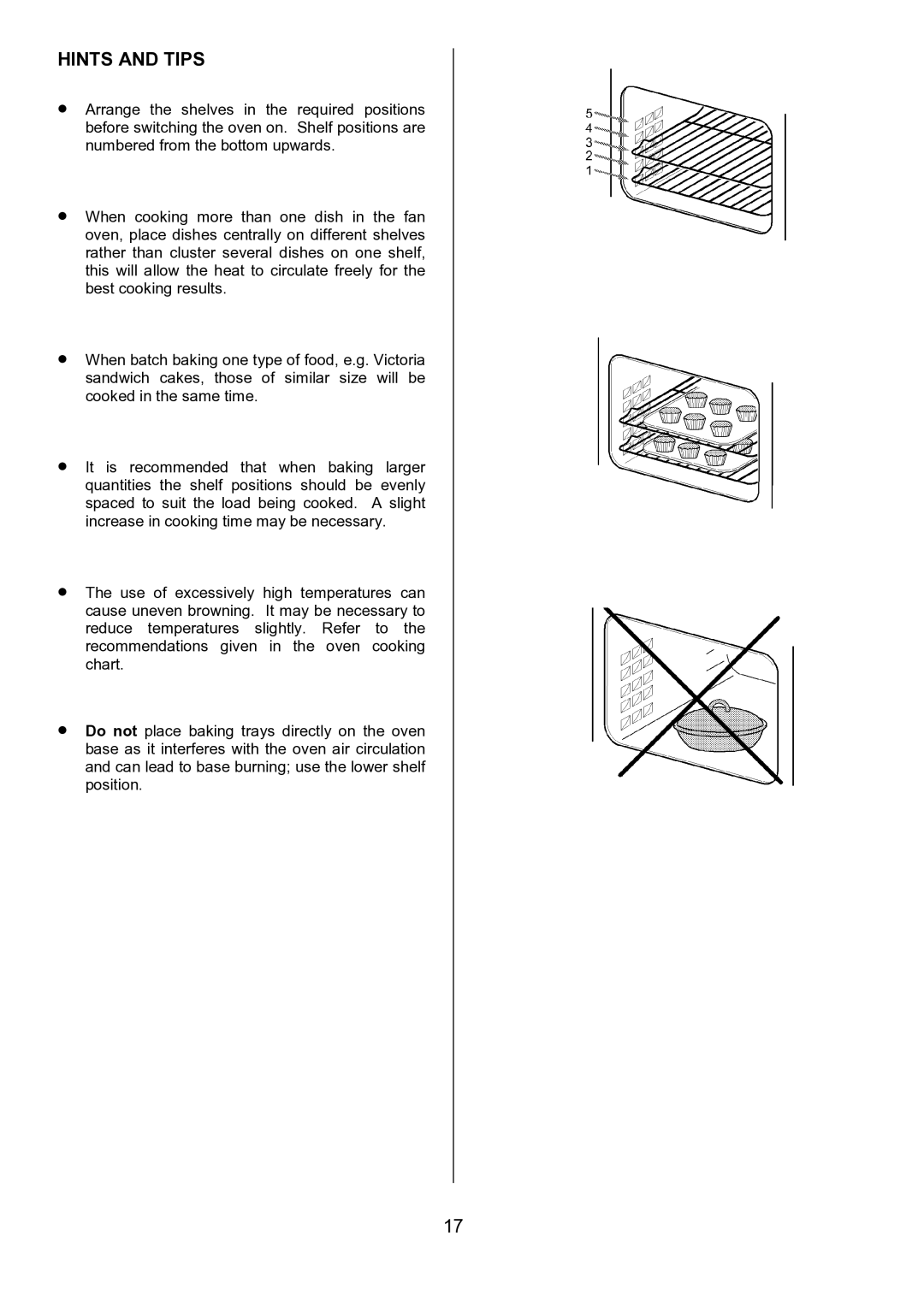 Zanussi ZCE 7551, ZCE 7550 manual Hints and Tips 