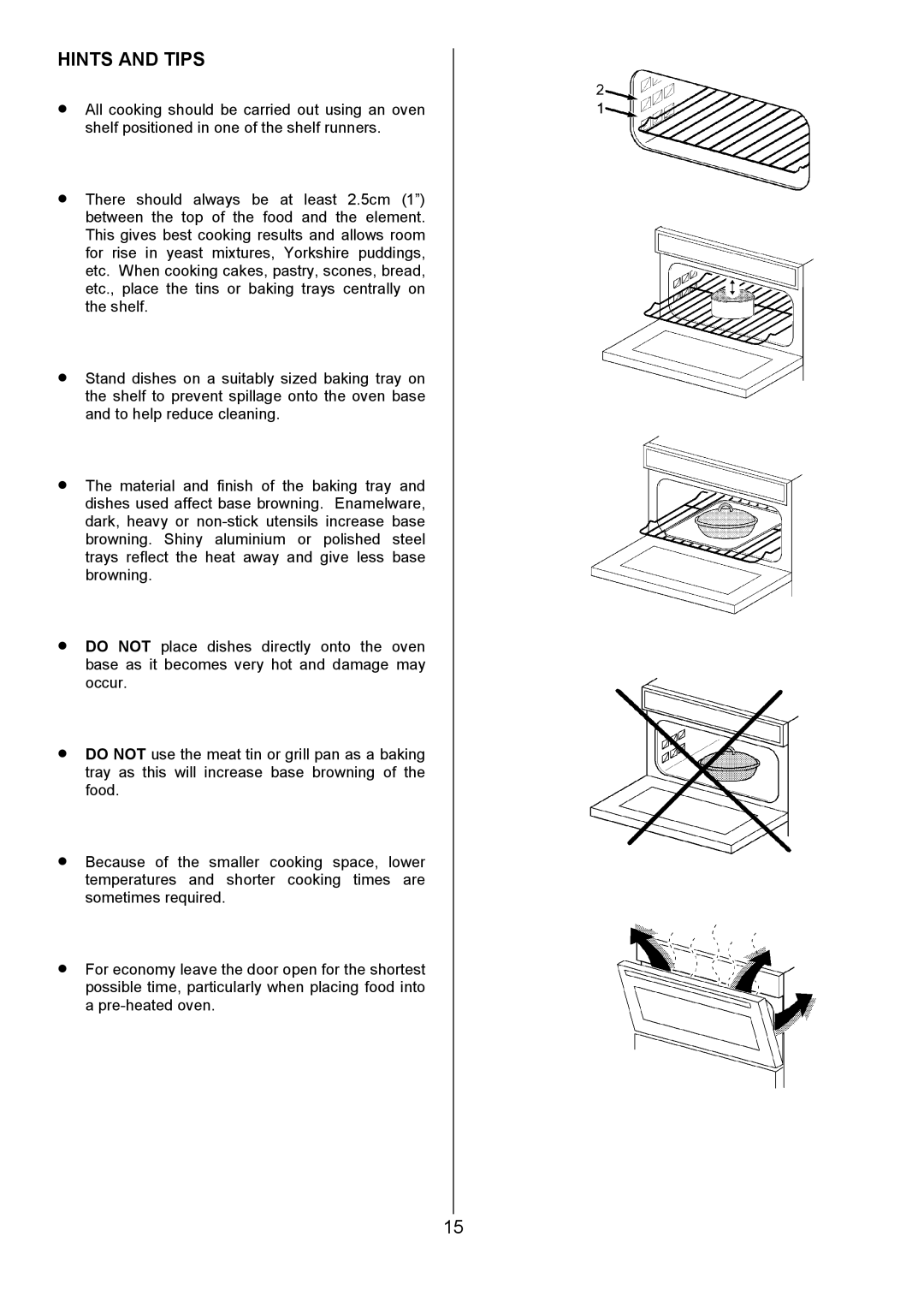 Zanussi ZCE 7690, ZCE 7680 manual Hints and Tips 