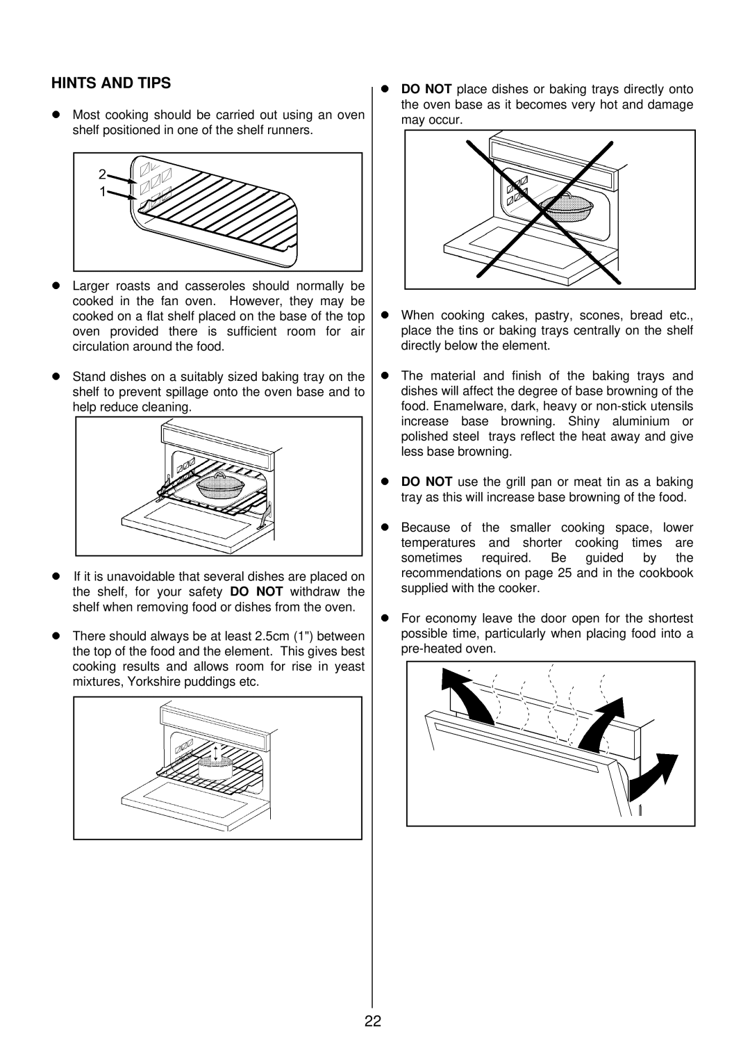 Zanussi ZCE 7700X manual LHINTS and Tips 