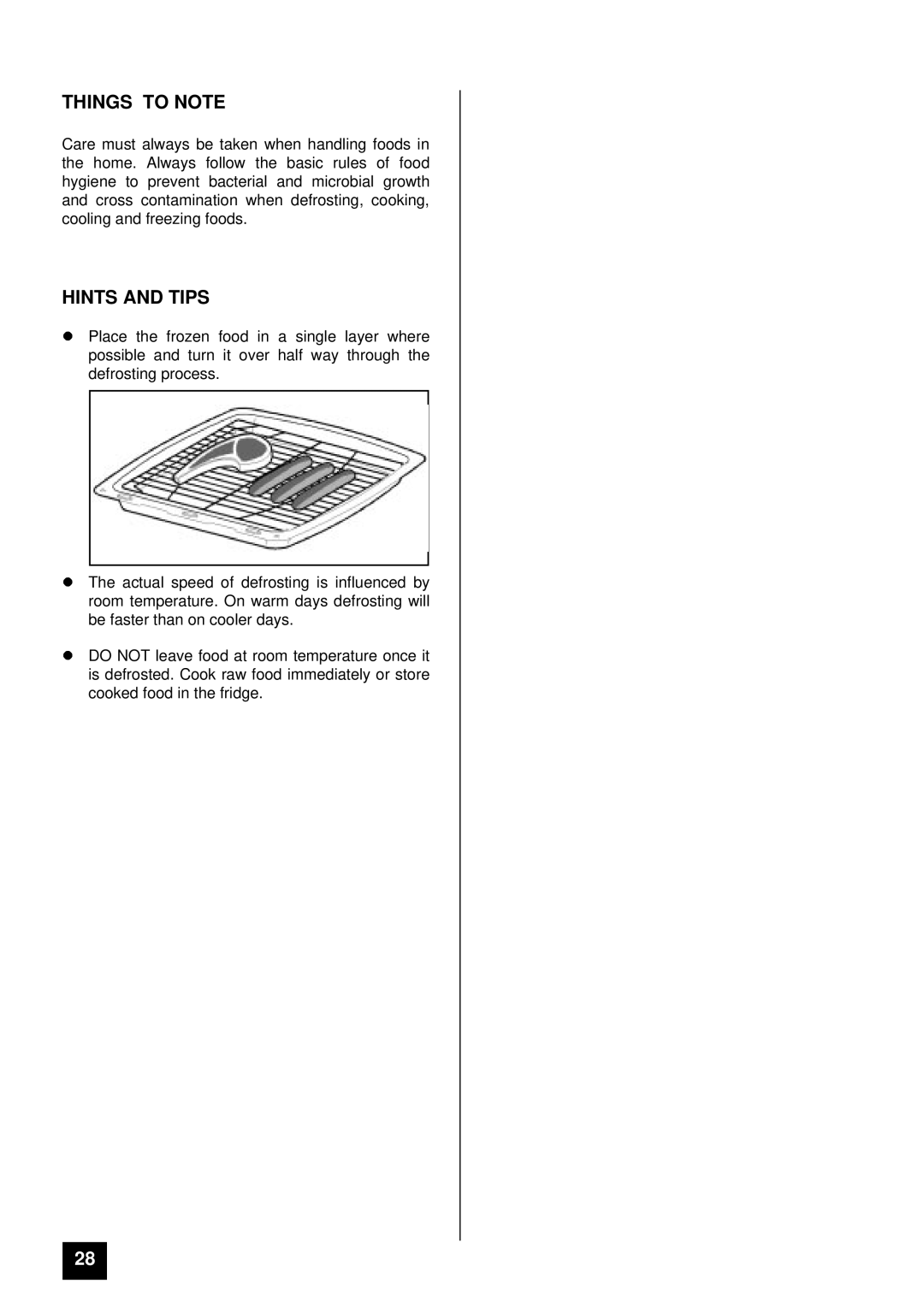 Zanussi ZCE 7800, ZCE 7600 manual Things to Note 