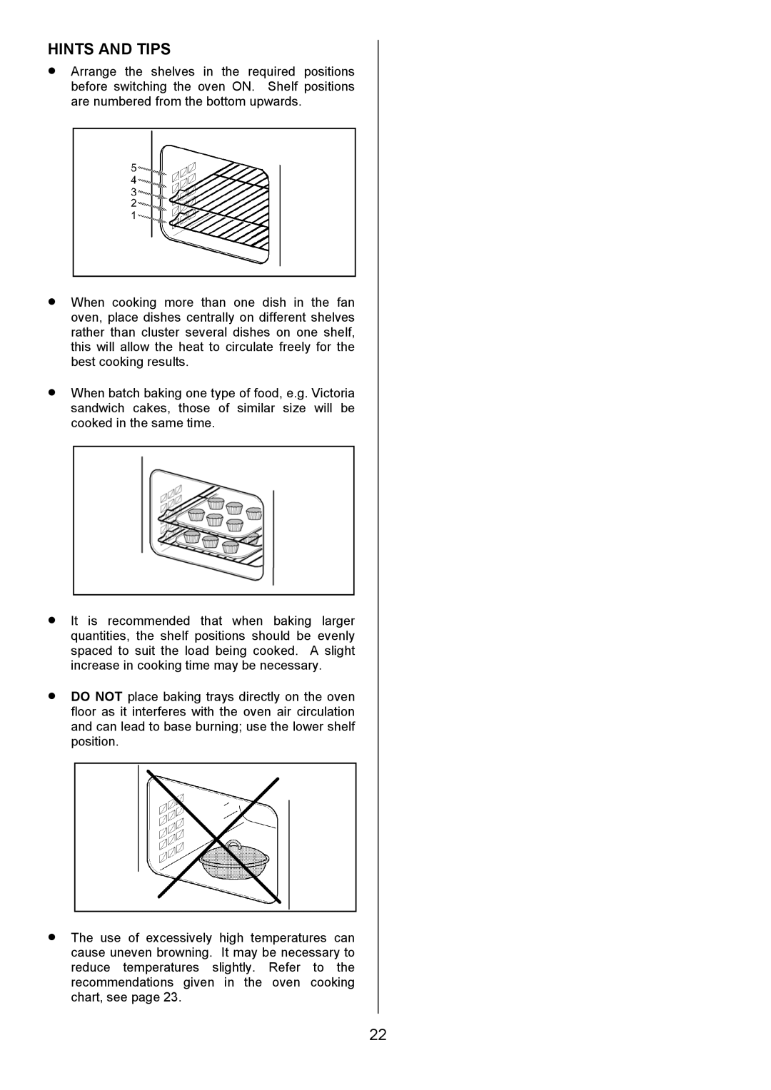 Zanussi ZCE 8020AX/CH manual Hints and Tips 