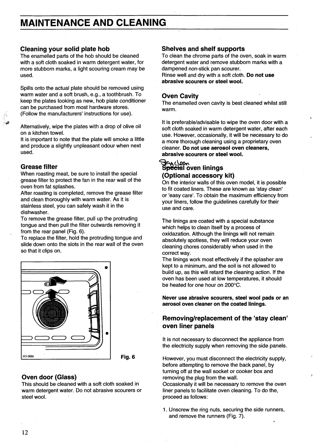 Zanussi ZCE7000W, ZCE7000B manual 