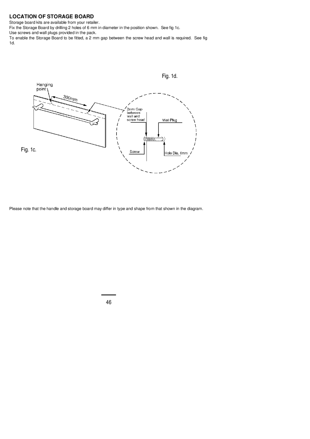 Zanussi ZCG ID manual Location of Storage Board 