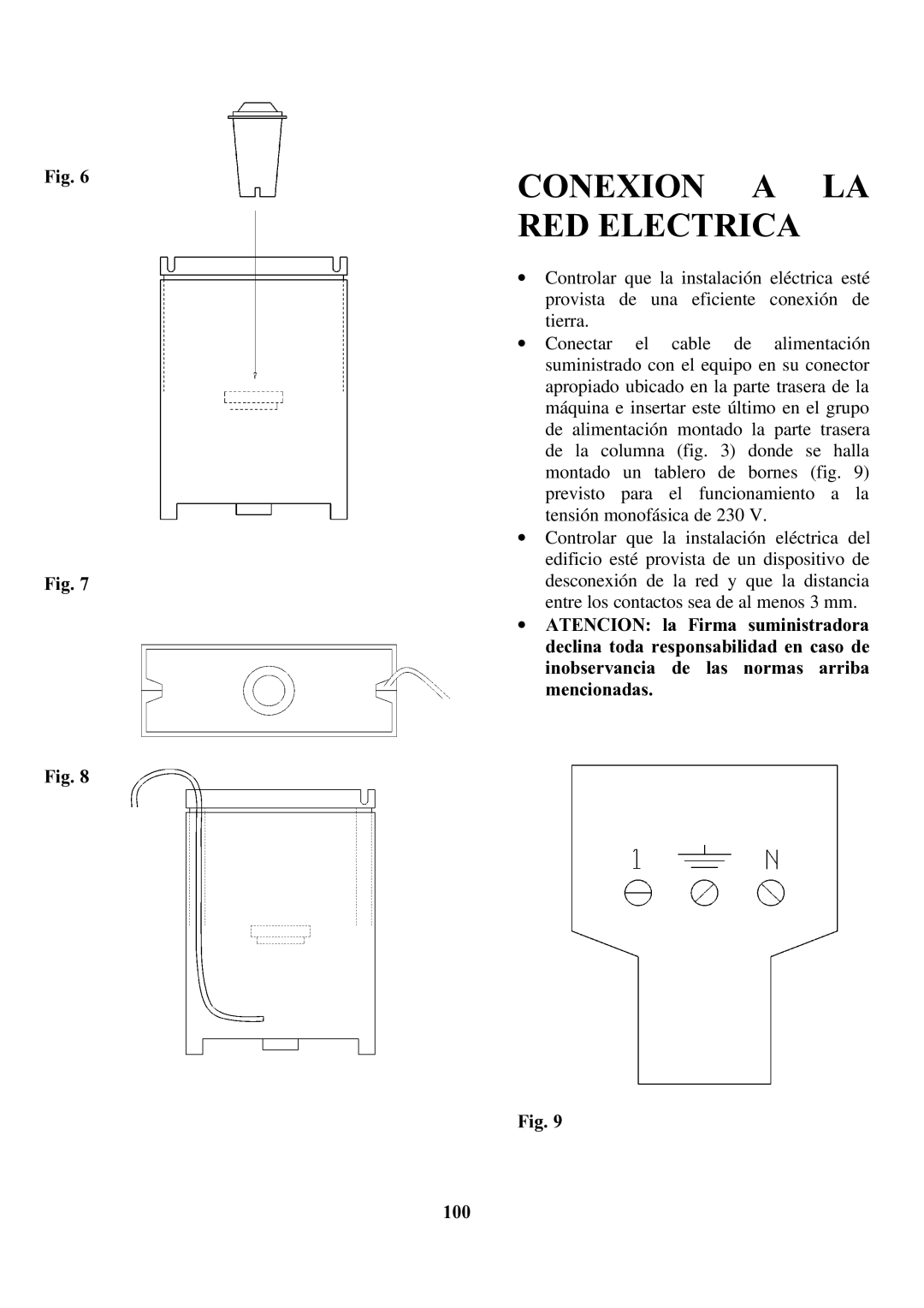 Zanussi ZCOF 637 X instruction manual Conexion a LA RED Electrica 