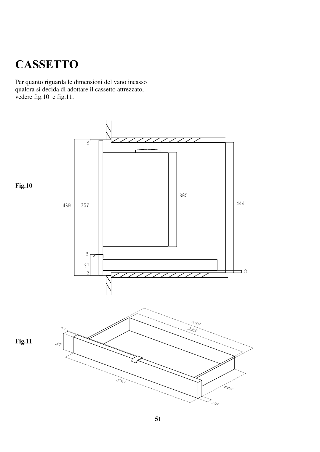 Zanussi ZCOF 637 X instruction manual Cassetto 