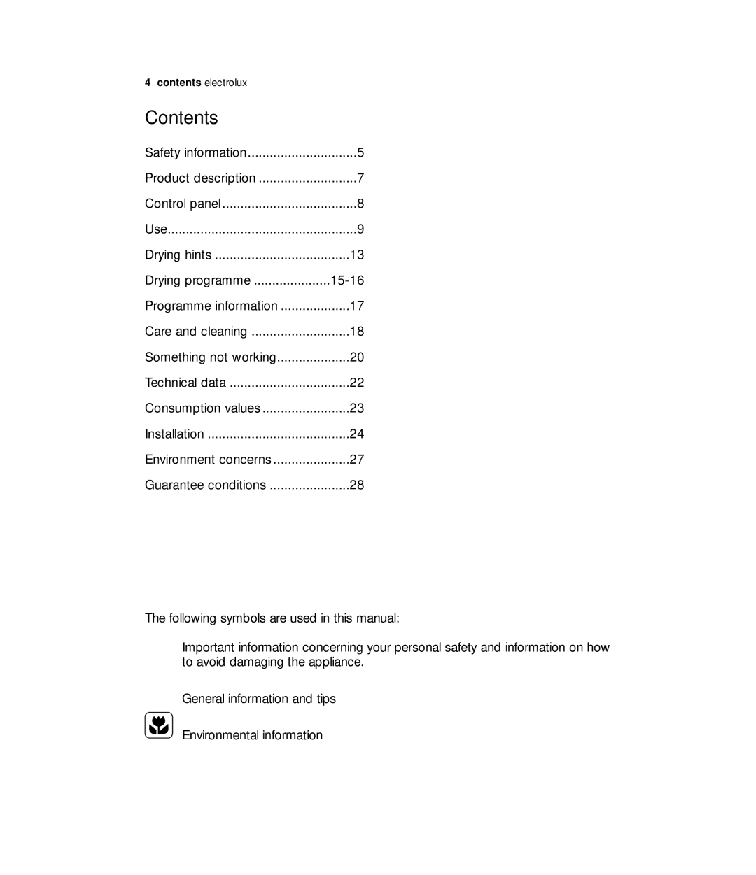 Zanussi ZDE 57140W user manual Contents 