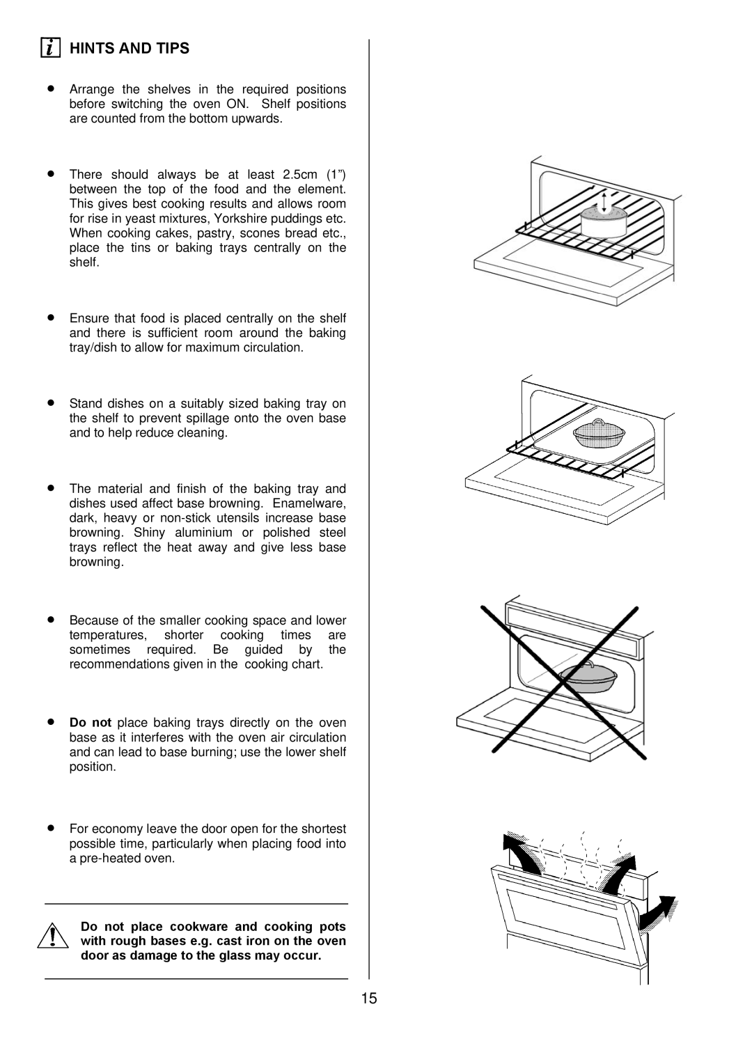 Zanussi ZDF 290 manual Hints and Tips 