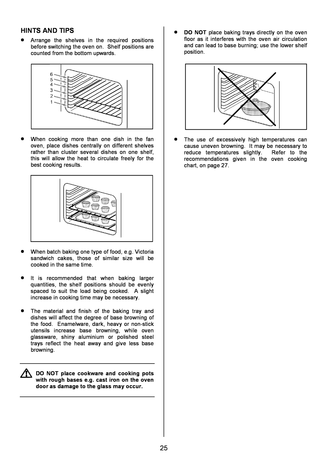 Zanussi ZDQ 695 manual Hints And Tips 