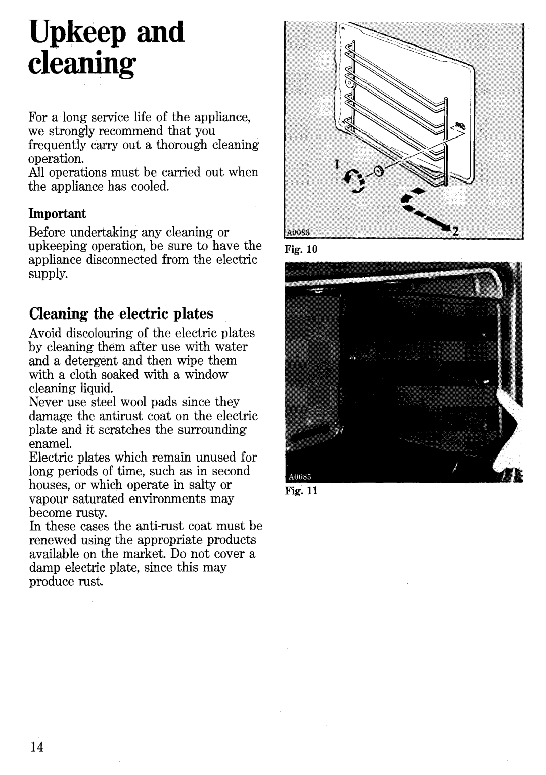 Zanussi ZE 943 B manual 