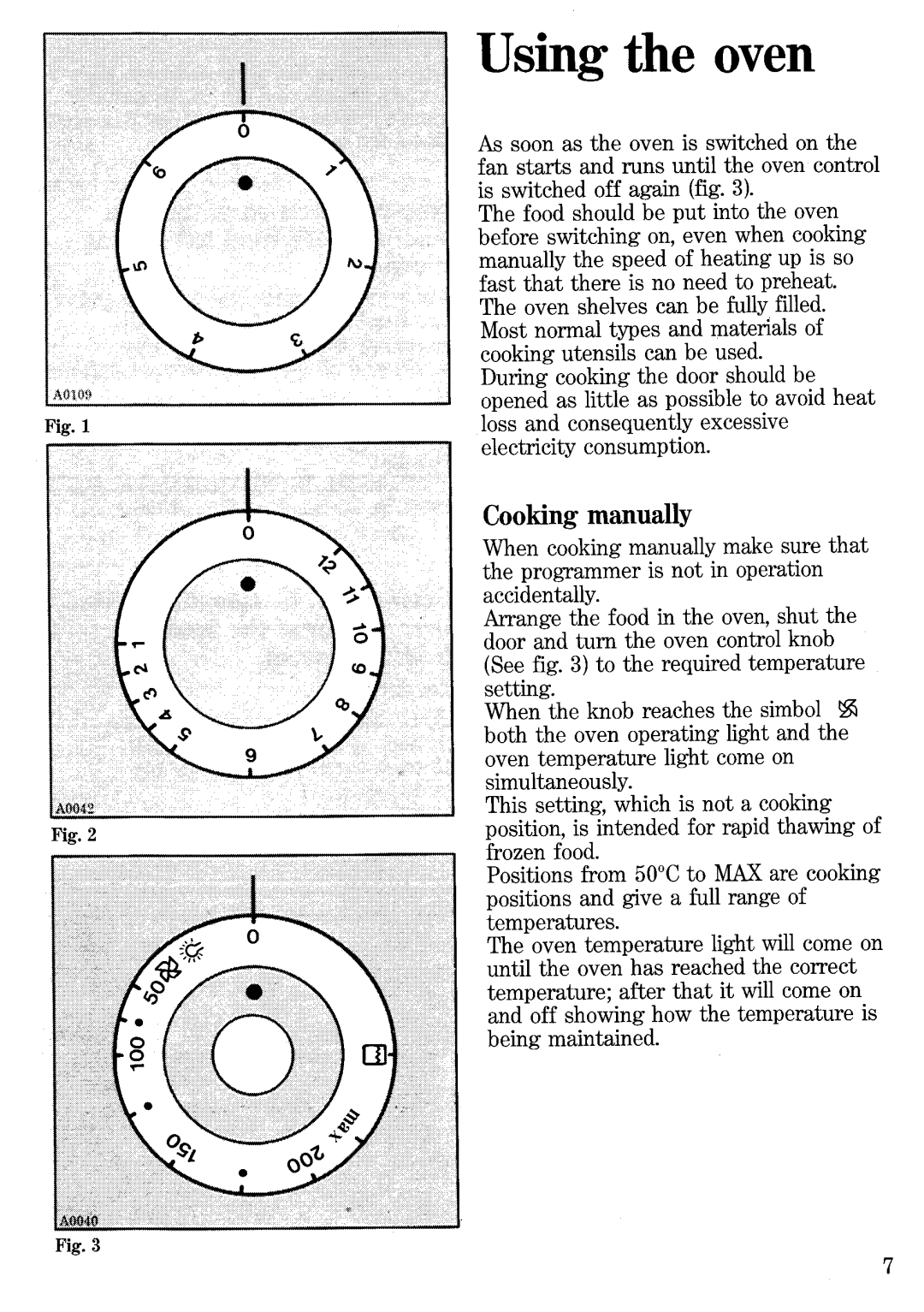 Zanussi ZE 943 B manual 