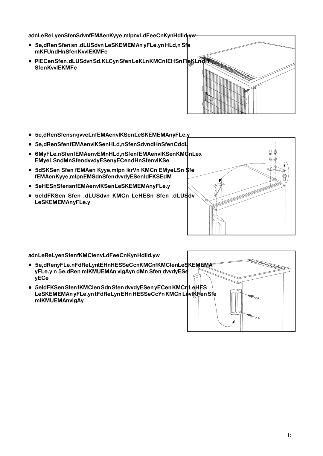 Zanussi ZECR 161 W manual 