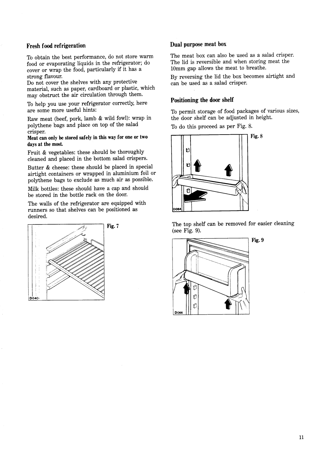 Zanussi ZF 80/30 FF manual 