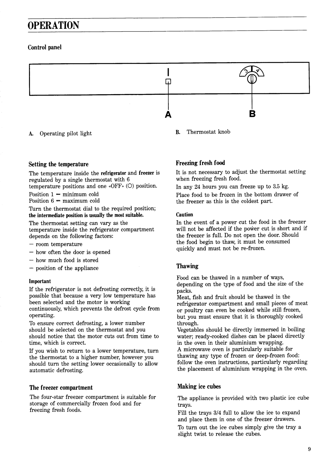 Zanussi ZF 80/30 FF manual 