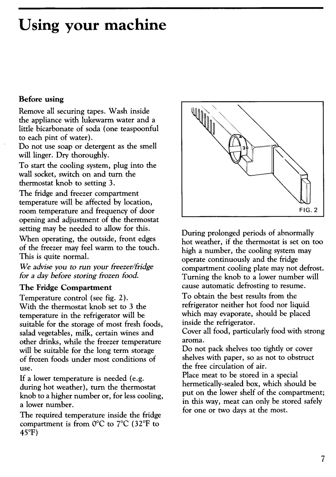 Zanussi ZF36/45 manual 