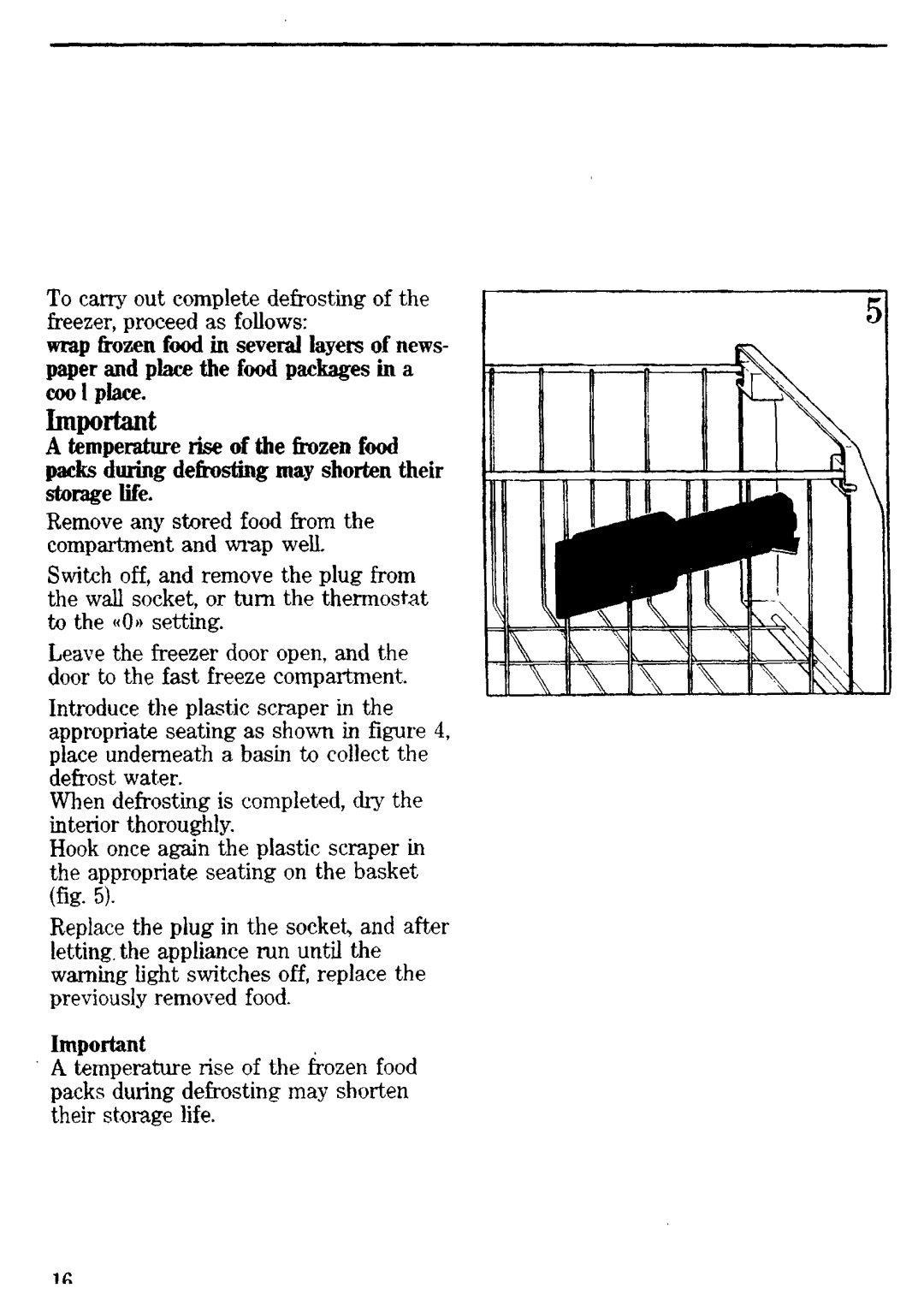 Zanussi ZF45 manual 