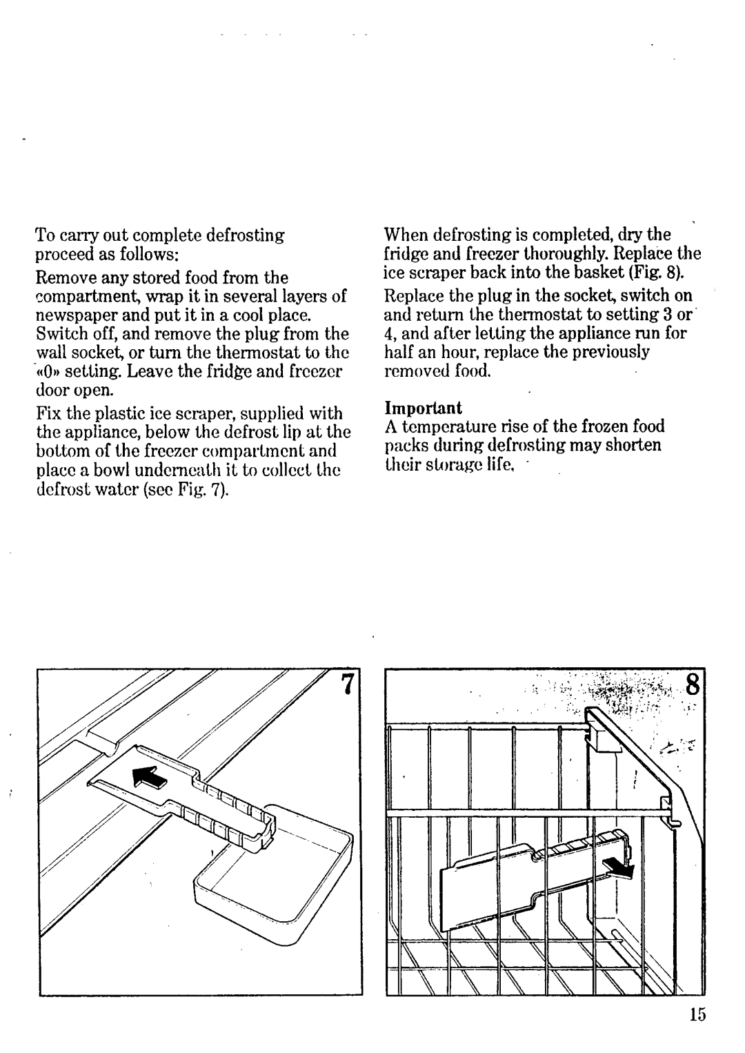 Zanussi ZF62/26 manual 