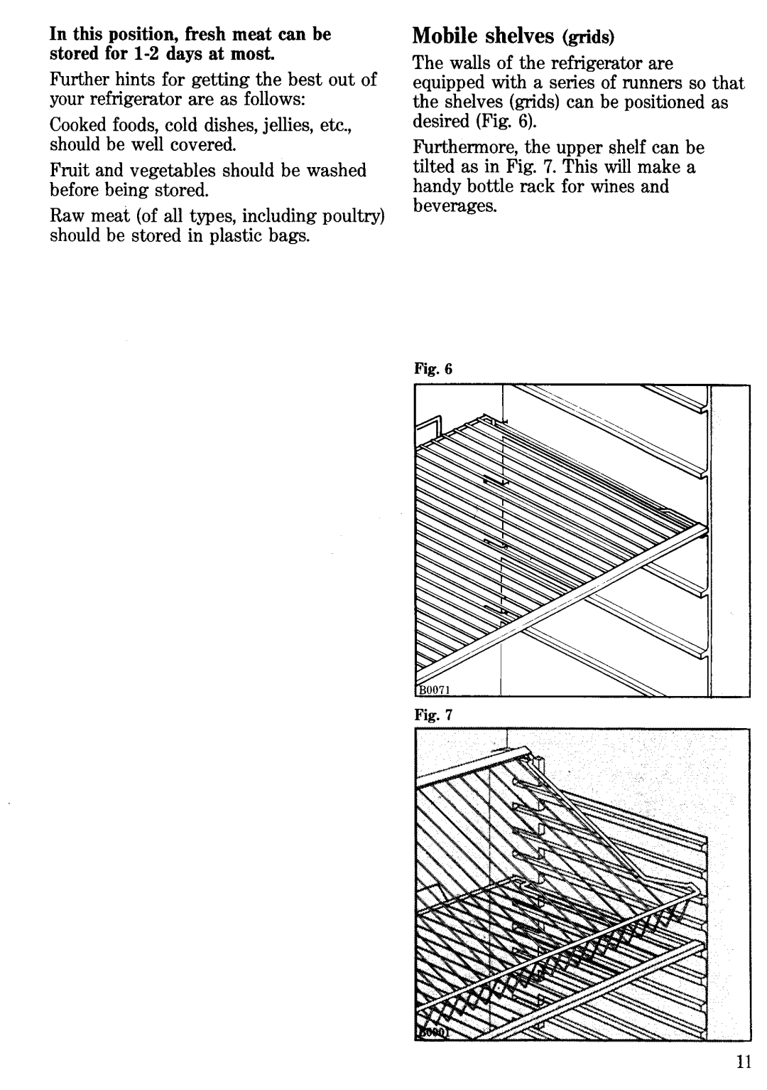 Zanussi ZF67/44 manual 