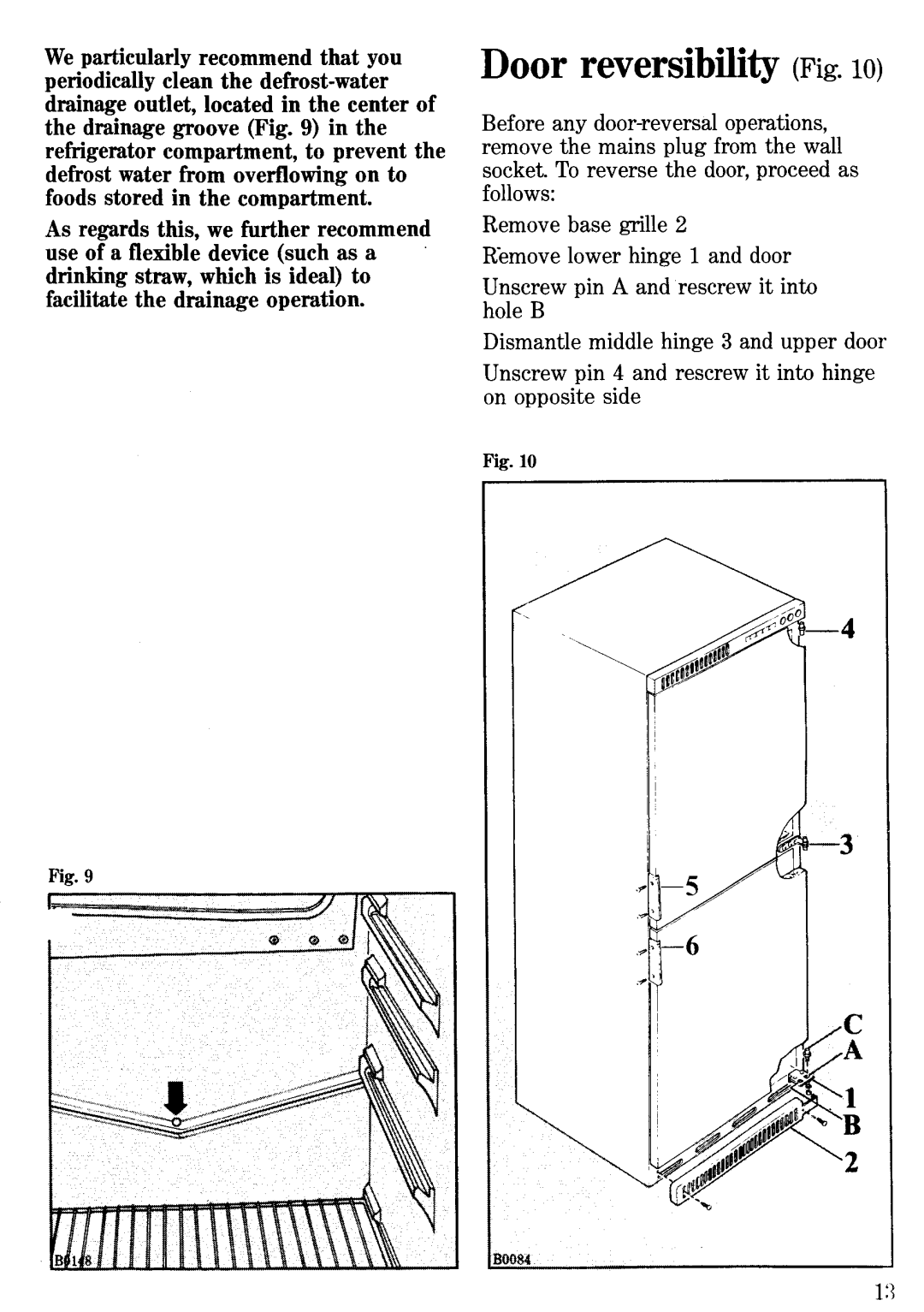 Zanussi ZF67/44 manual 