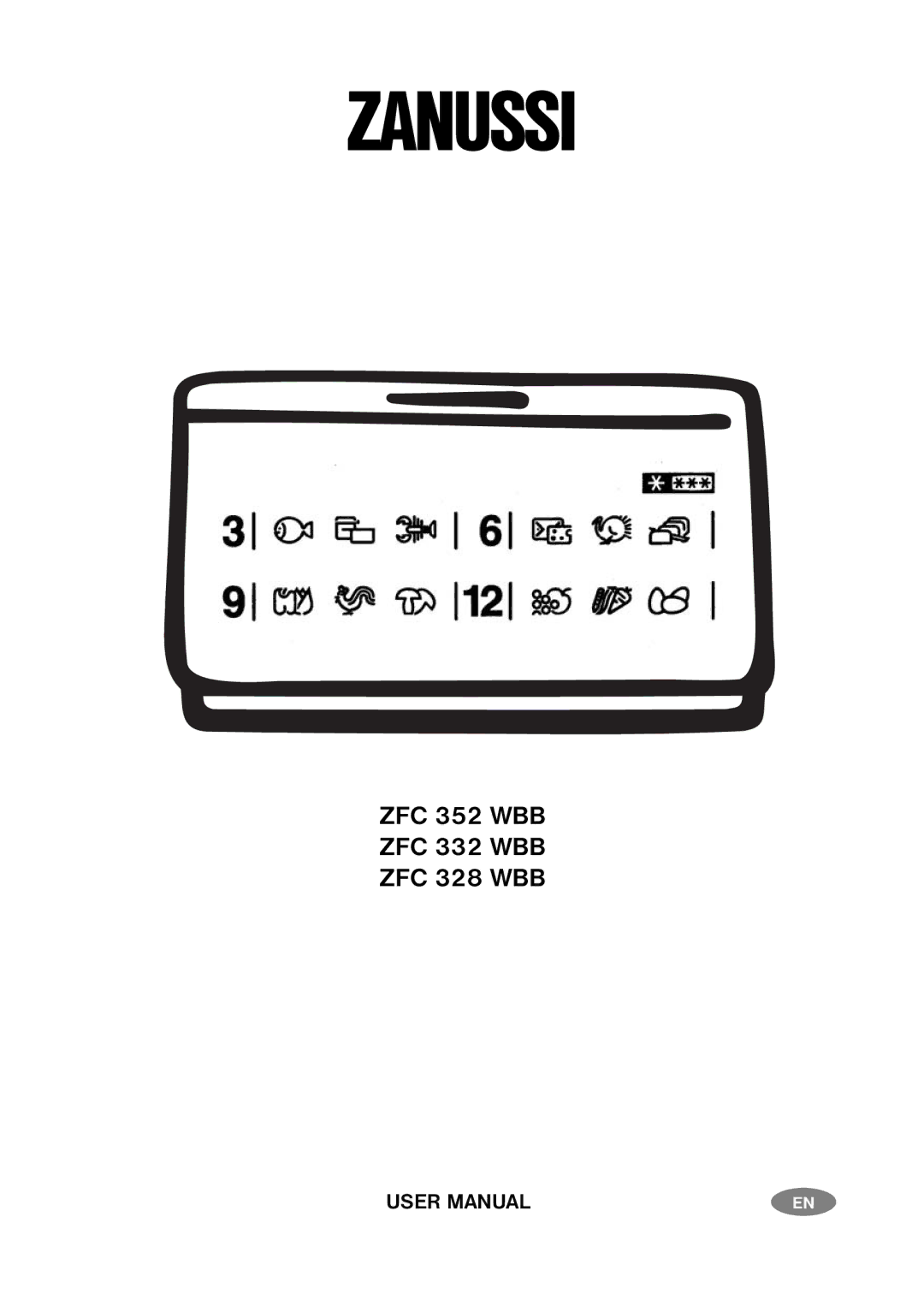 Zanussi ZFC 332 WBB, ZFC 328 WBB, ZFC 352 WBB user manual Zanussi 