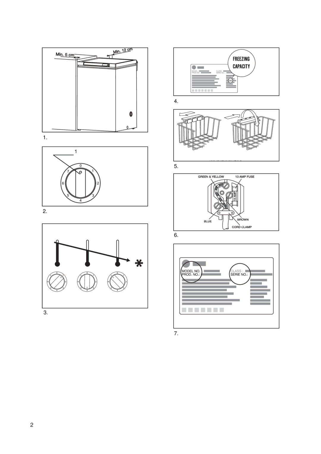 Zanussi ZFC 35 SI installation manual Freezing Capacity 