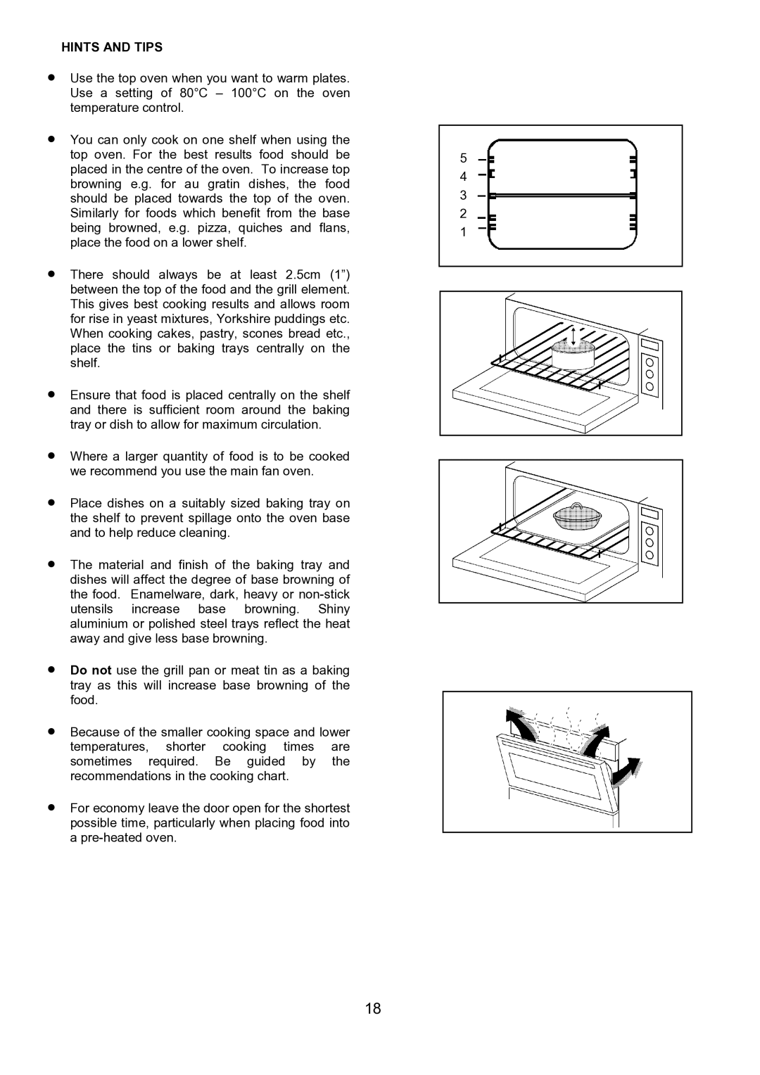 Zanussi ZHF 470 manual Hints and Tips 