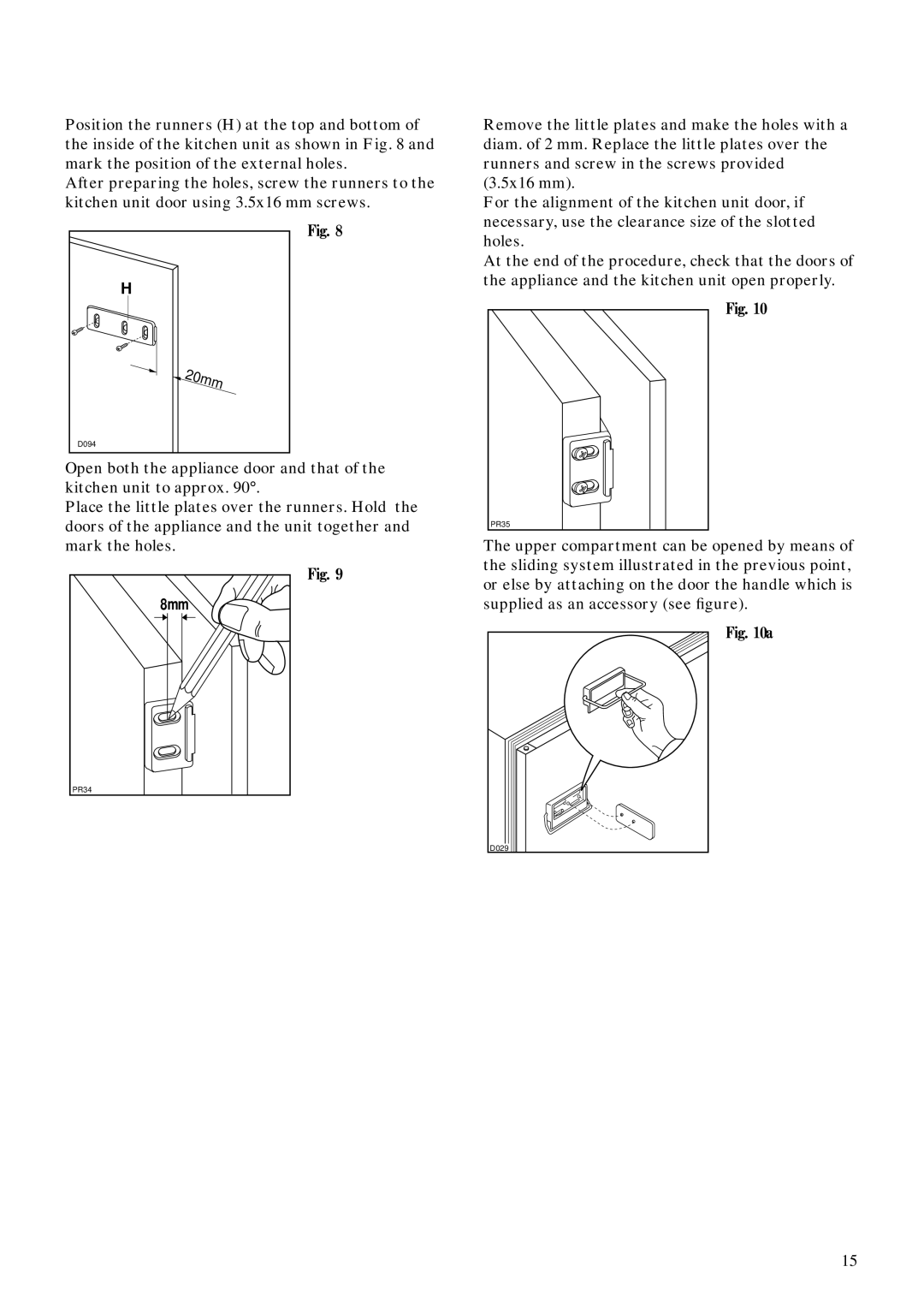 Zanussi ZI 5280 D manual 8mm 