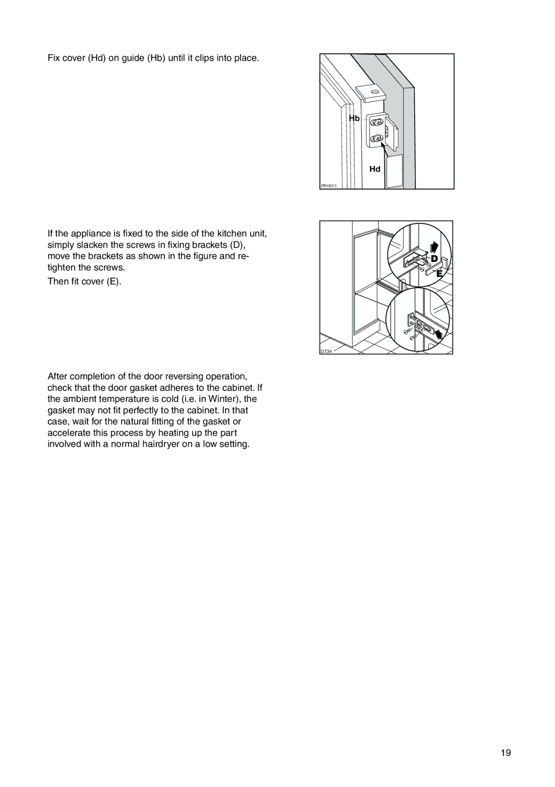 Zanussi ZI 918/12 KA manual D734 