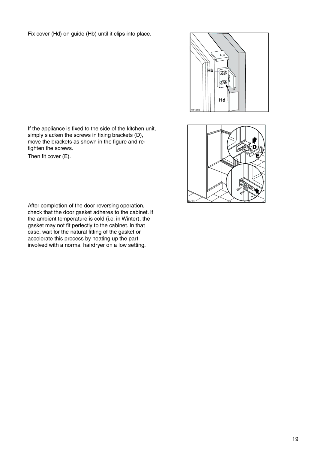 Zanussi ZI 920/9 KA manual D734 