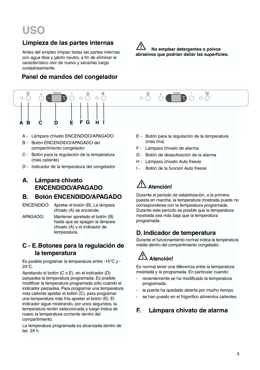 Zanussi ZJB 9476 X manual Uso 