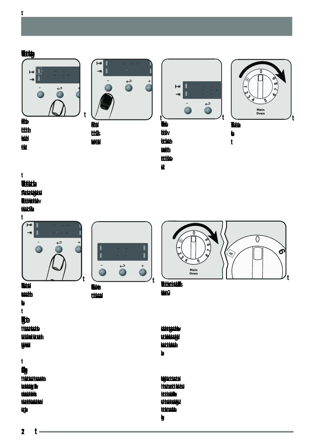 Zanussi ZKG6040ZKG6040WFN user manual Cook time indicator, To stop the sound, To the time of day, Buttons 